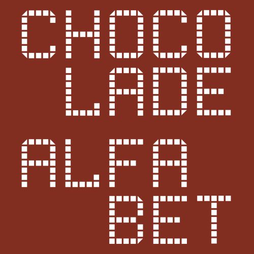 Chocolade-alfabet