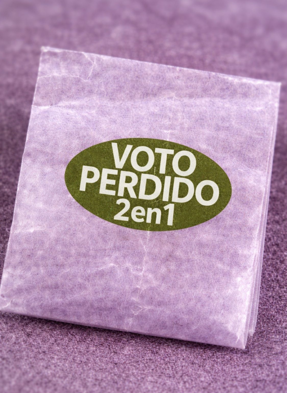 Drugsverpakking branding voto perdido