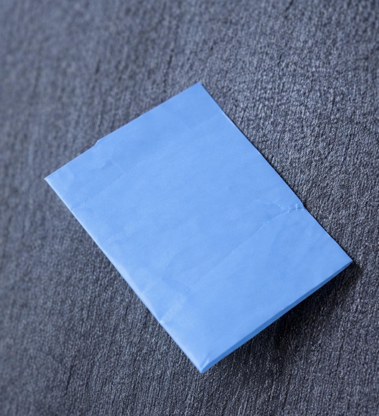 Drugsverpakking branding blue bag
